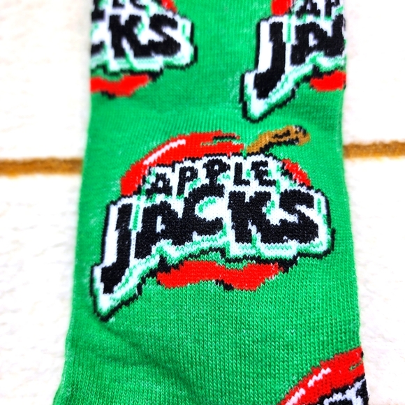 Apple Jacks Crew Socks. NWT. - Picture 3 of 7